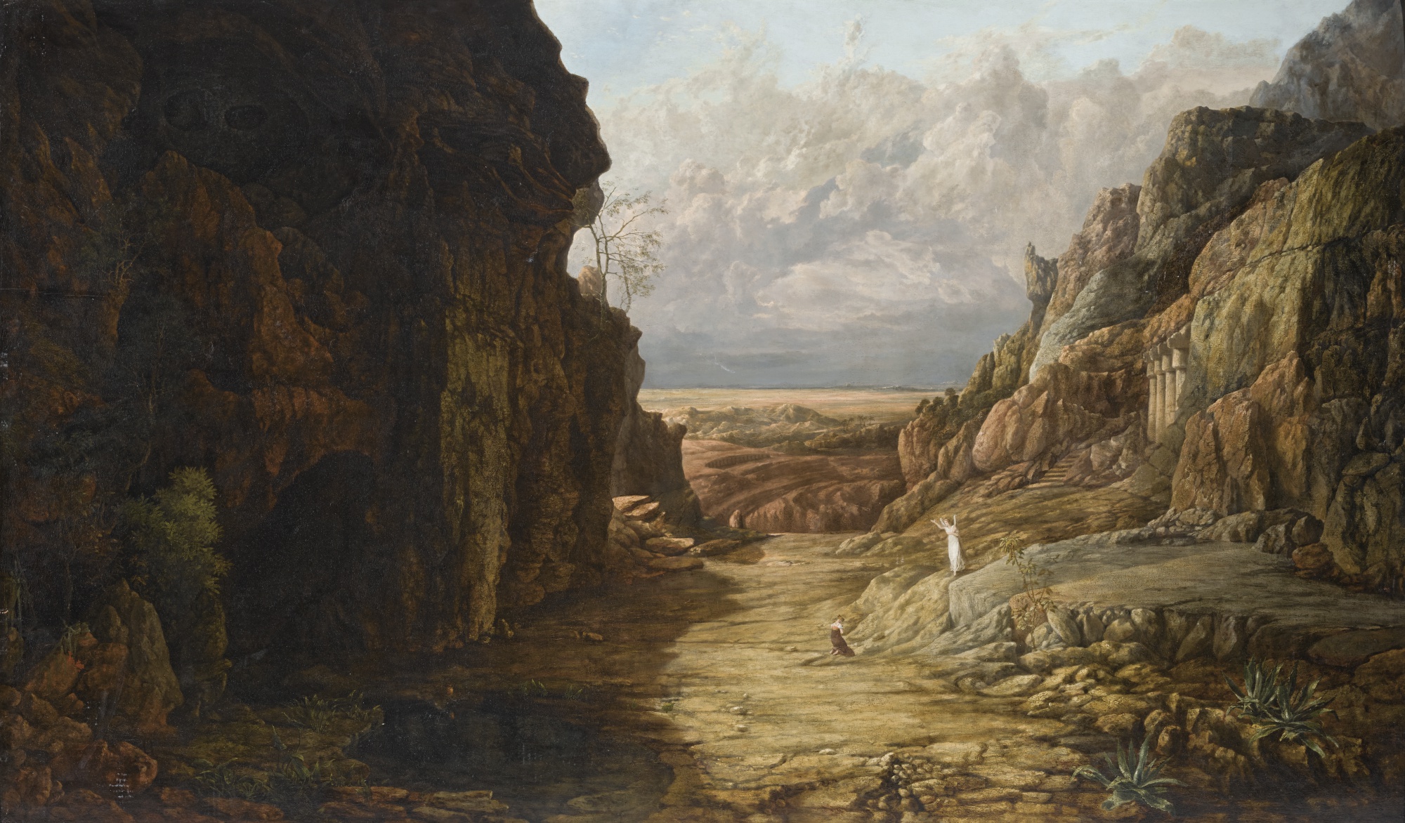 Hagar in the desert
